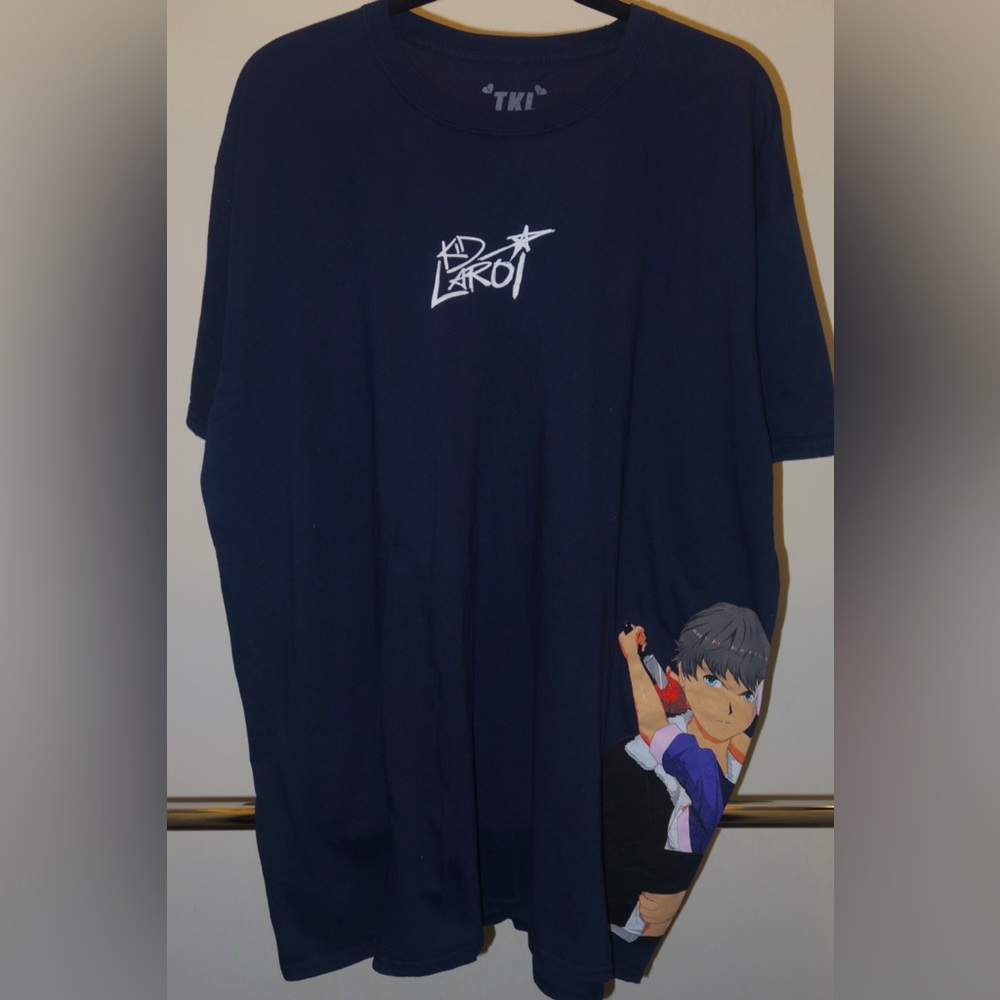 Men's Navy TheKidLaroi Graphic Tee